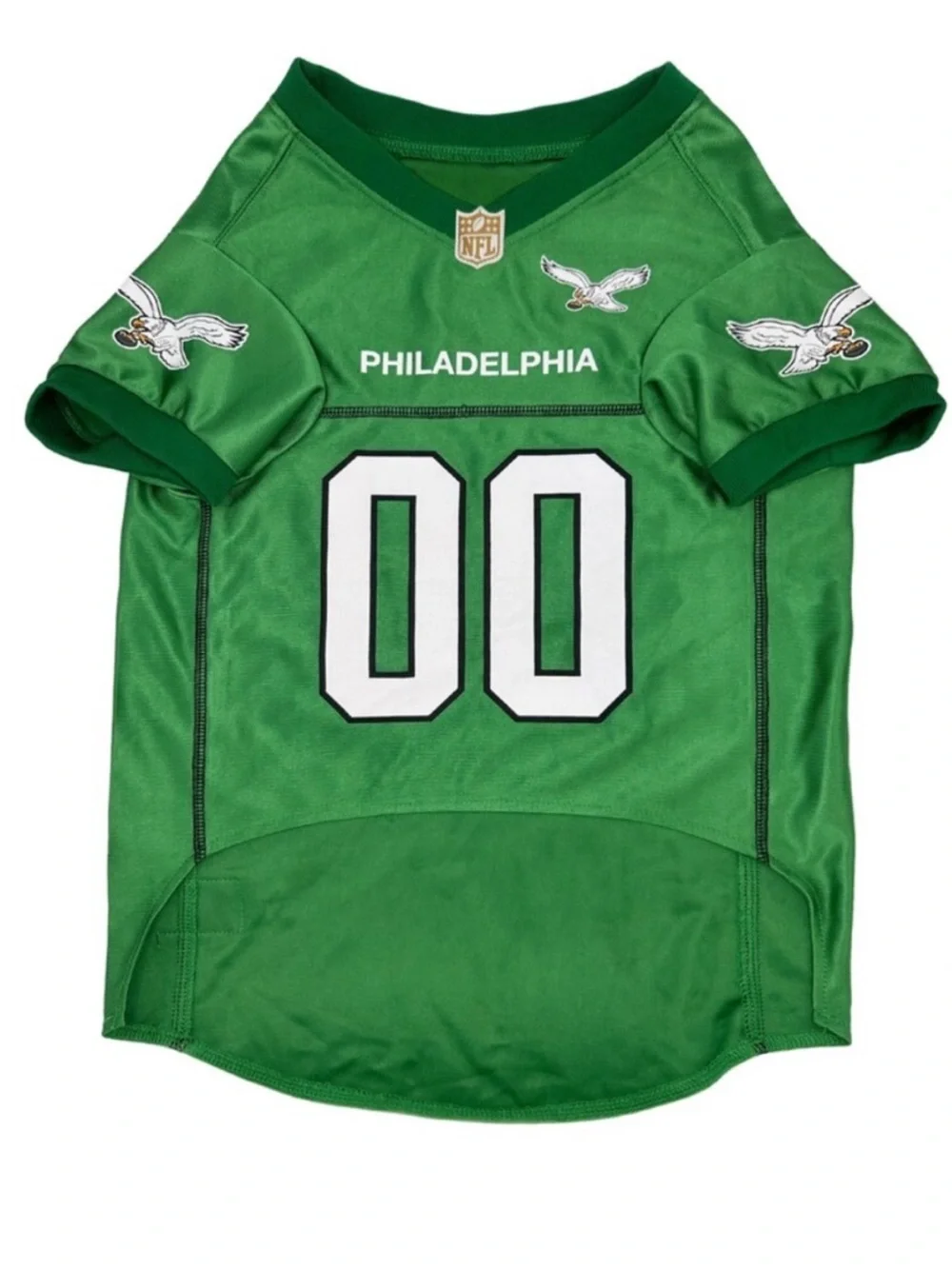 NFL EAGLES Philadelphia Officially Licensed Kelly Green Throwback Pet Jersey XXL